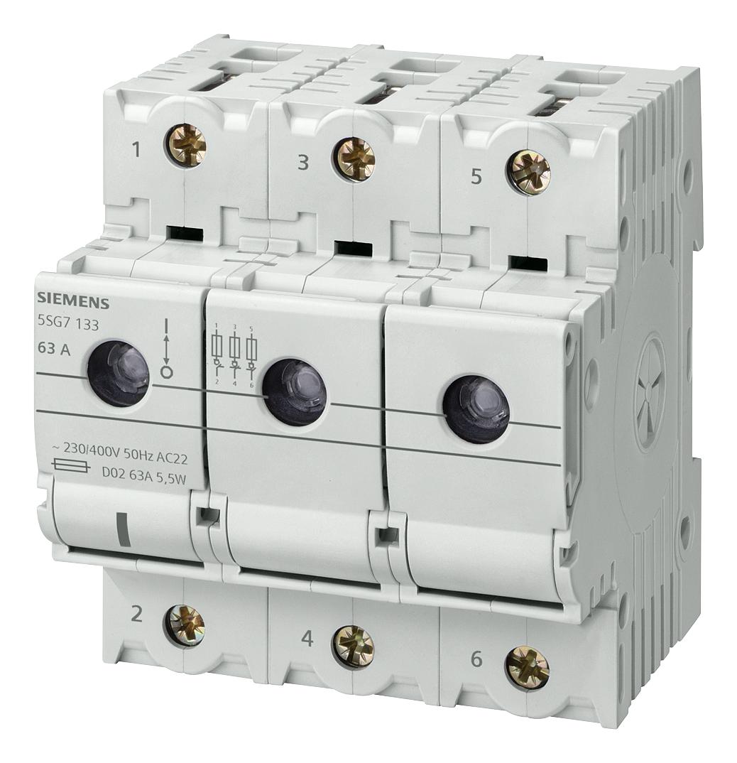 Siemens 5Sg7133-8Ba50 Fused Switches