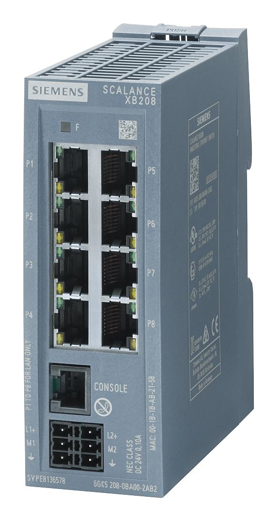 Siemens 6Gk5208-0Ba00-2Tb2 Networking Products