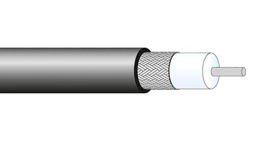 Huber+Suhner G01132-06 Coax Cable Wire, 1.8mm, 50 Ohm, 1M