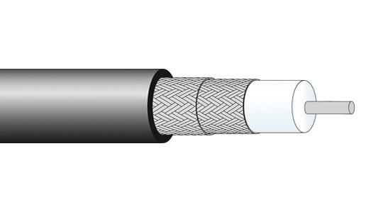 Huber+Suhner S04262d-09 Coax Cable Wire, 5.7mm, 50 Ohm