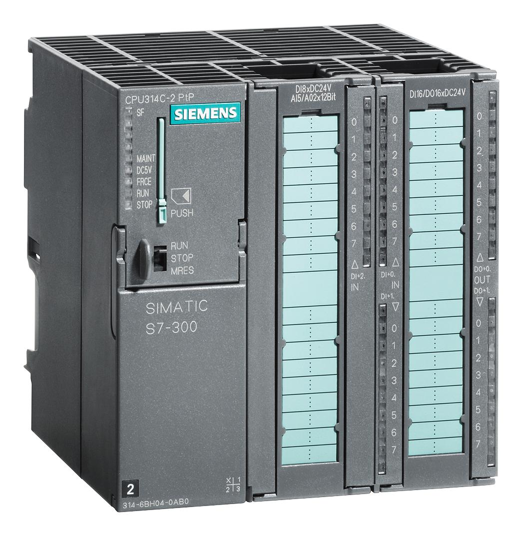 Siemens 6Es7314-6Bh04-0Ab0 Plc Programmer, 29I/p, 18O/p, 24Vdc