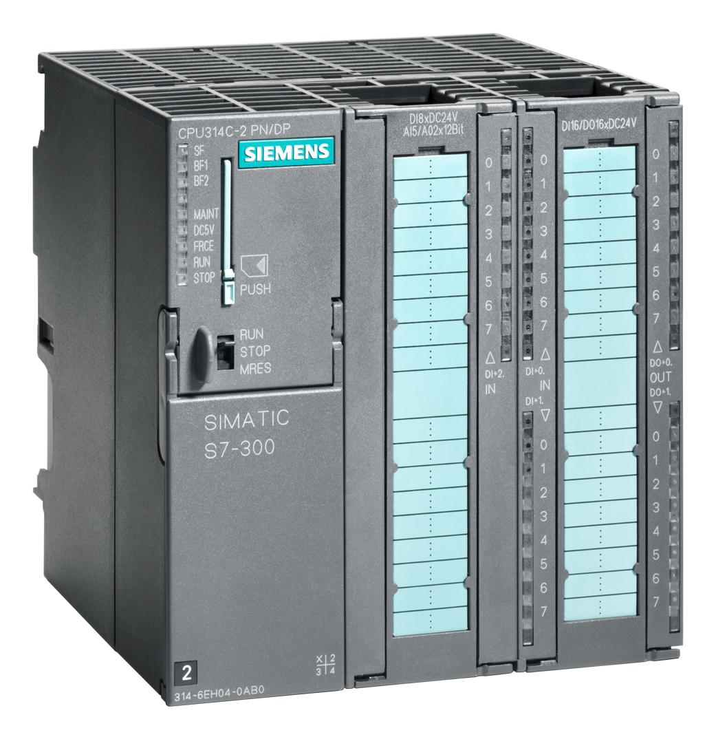 Siemens 6Es7314-6Eh04-0Ab0 Plc Programmer, 29I/p, 18O/p, 24Vdc