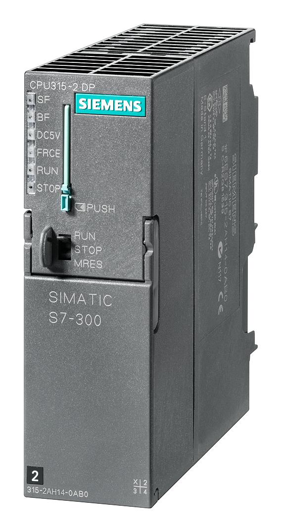 Siemens 6Es7315-2Ah14-0Ab0 Plc Programmer, 2 X Rs485 Interface, 24V