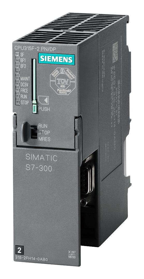 Siemens 6Es7315-2Fj14-0Ab0 Plc Programmer, Rs485 Interface, 24V