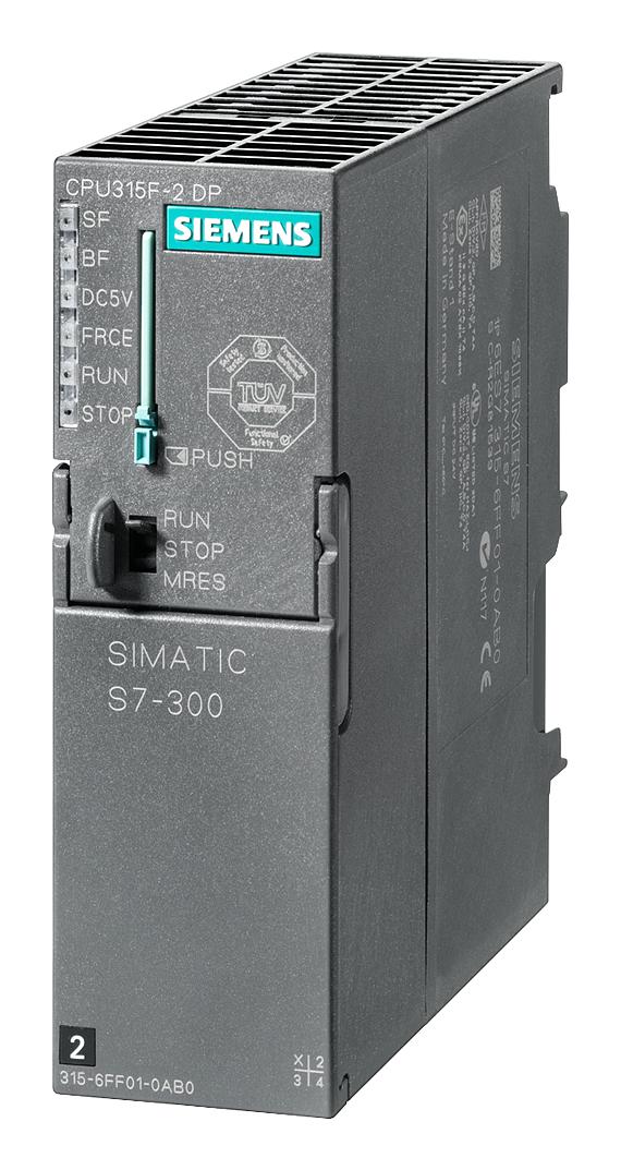 Siemens 6Es7315-6Ff04-0Ab0 Plc Programmer, 2 X Rs485 Interface, 24V