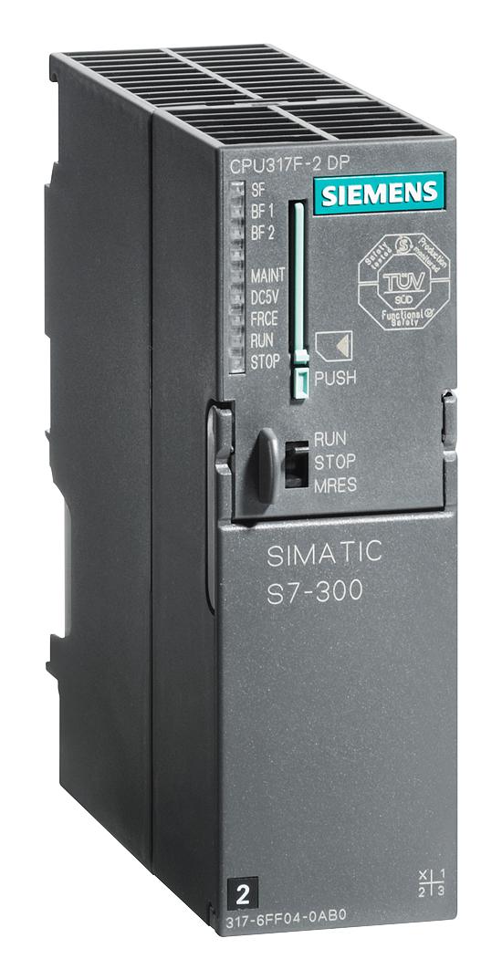 Siemens 6Es7317-6Ff04-0Ab0 Plc Programmer, 2 X Rs485 Interface, 24V