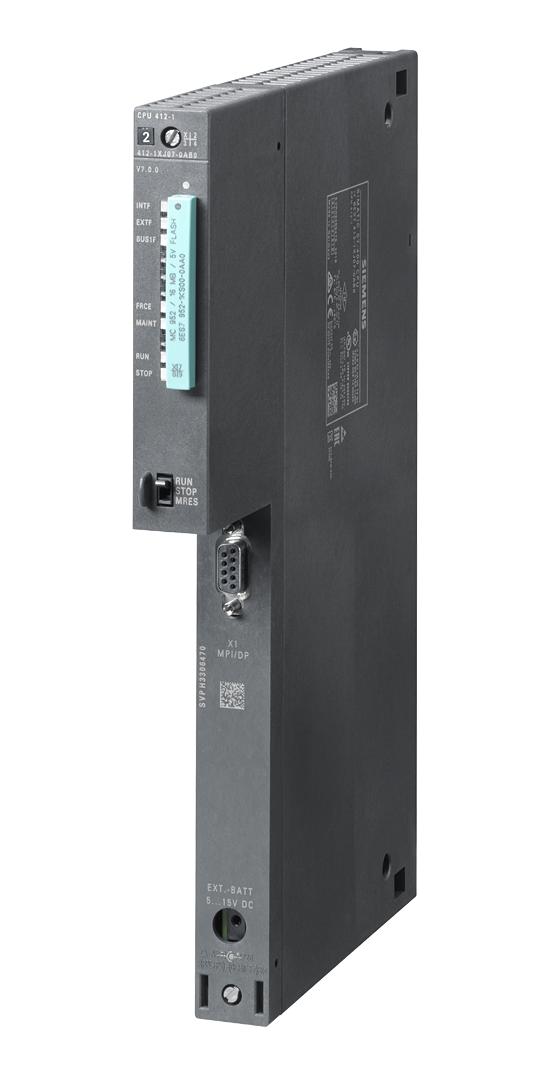 Siemens 6Es7412-1Xj07-0Ab0 Plc Programmer, Rs485 Interface, 24V