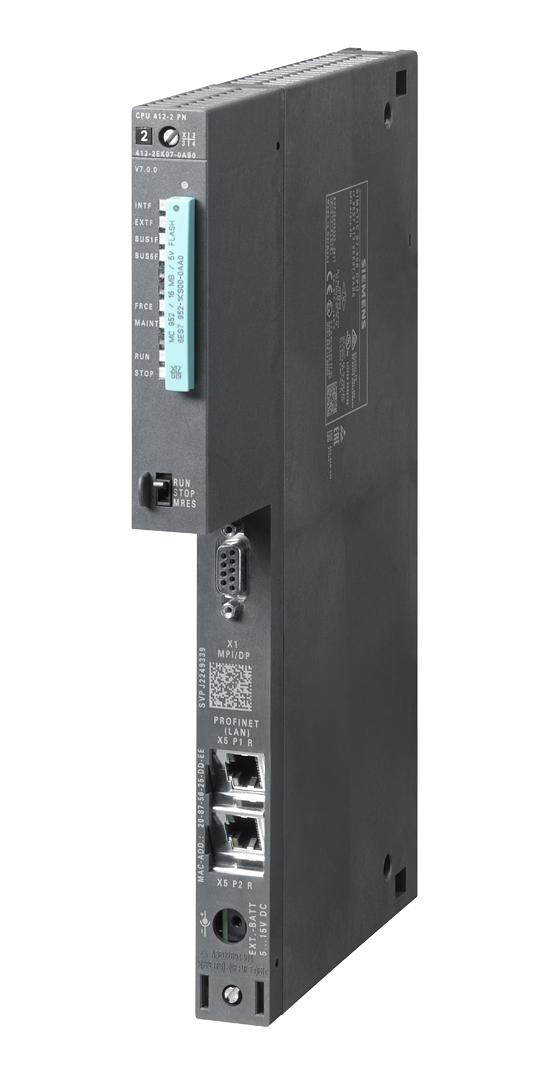 Siemens 6Es7412-2Ek07-0Ab0 Plc Programmer, Rs485 Interface, 24V