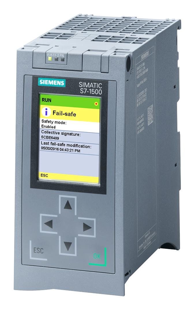 Siemens 6Es7515-2Um01-0Ab0 Plc Programmer, 2 X Rj45 Interface, 24V