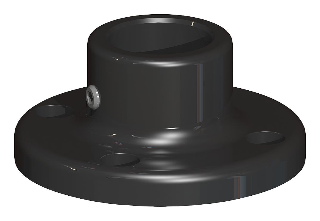 Siemens 8Wd4308-0Dc Mounting Base, Signaling, Plastic, Blk