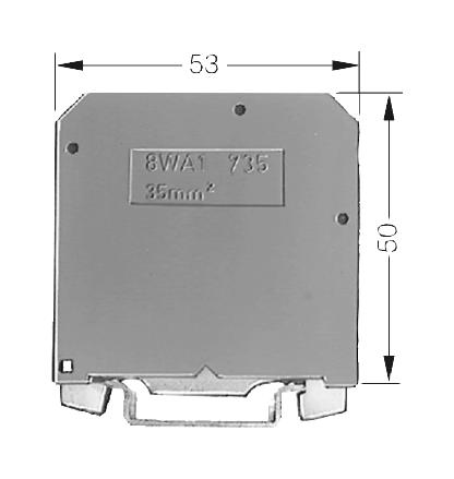 Siemens 8Wa1011-1Pm00 Terminal Blocks