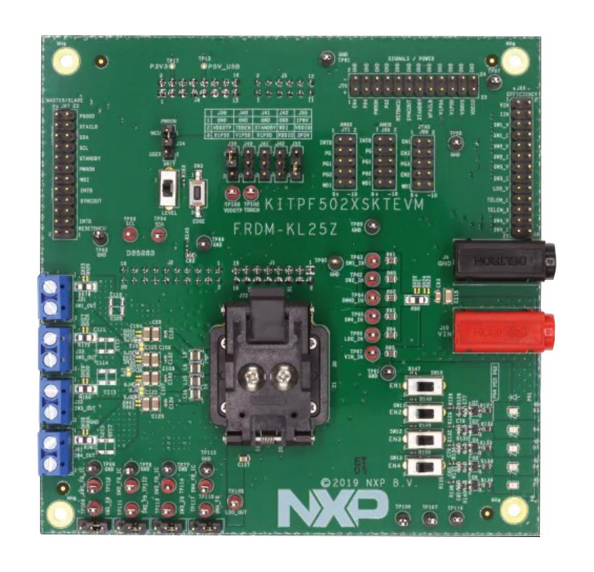 NXP Semiconductors Semiconductors Kitpf502Xsktevm Eval Kit, Multi-Channel Pmic , Buck Conv