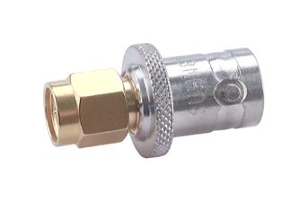 Huber+Suhner 33sma-Bnc-50-1/1--ne Rf Adapter, Sma Plug-Bnc Jack, 50 Ohm