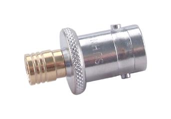 Huber+Suhner 33smb-Bnc-50-2/1--ue Rf Adapter, Smb Plug-Bnc Jack, 50 Ohm