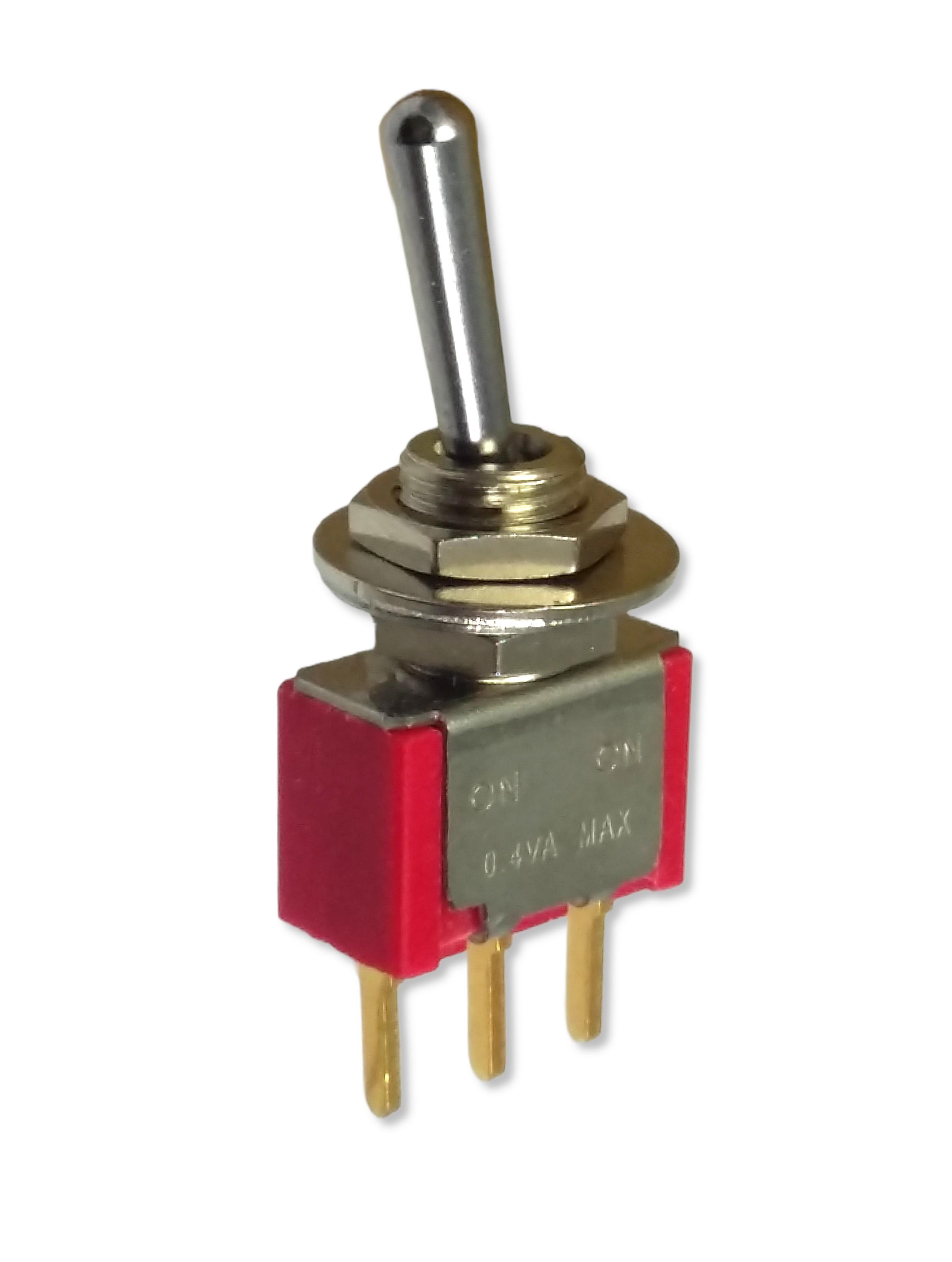 Multicomp Pro Mp004623 Toggle Switch, Spdt, 0.4Va, 20V, Panel