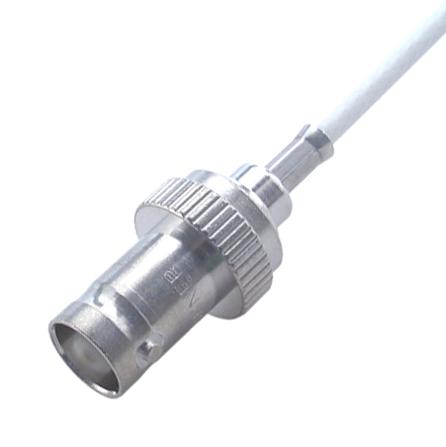 Huber+Suhner 21bnc-75-2-5/133ne Rf Coax Connector, Bnc Jack, 75 Ohm, Cable