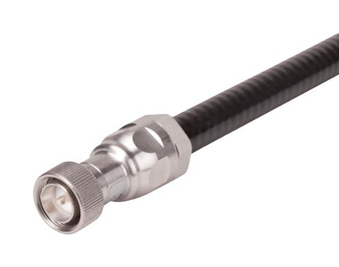 Huber+Suhner 114310-50-12-Y2/033-E Rf Coax Connector, 4.3/10 Plug, 50 Ohm, Cable