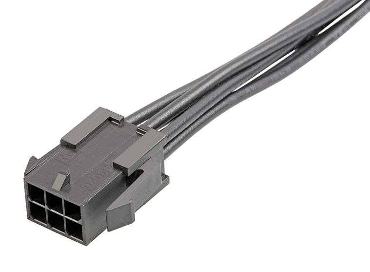 Molex 214758-1063 Wtb Cord, Micro-Fit Plug/free End, 23.6