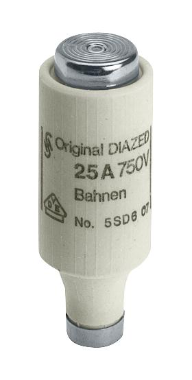 Siemens 5Sd601 Power Fuse, Fast Acting, 2A, 750Vdc