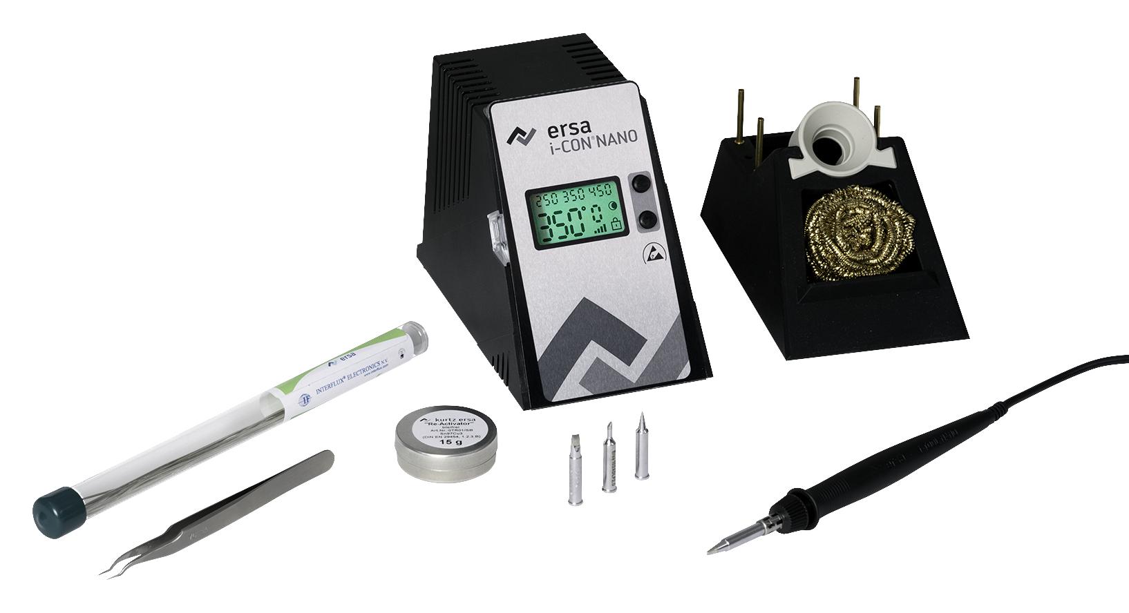 Ersa 0Ic1200Ap1 Soldering I-Con Pico Kit, 150W, 230V