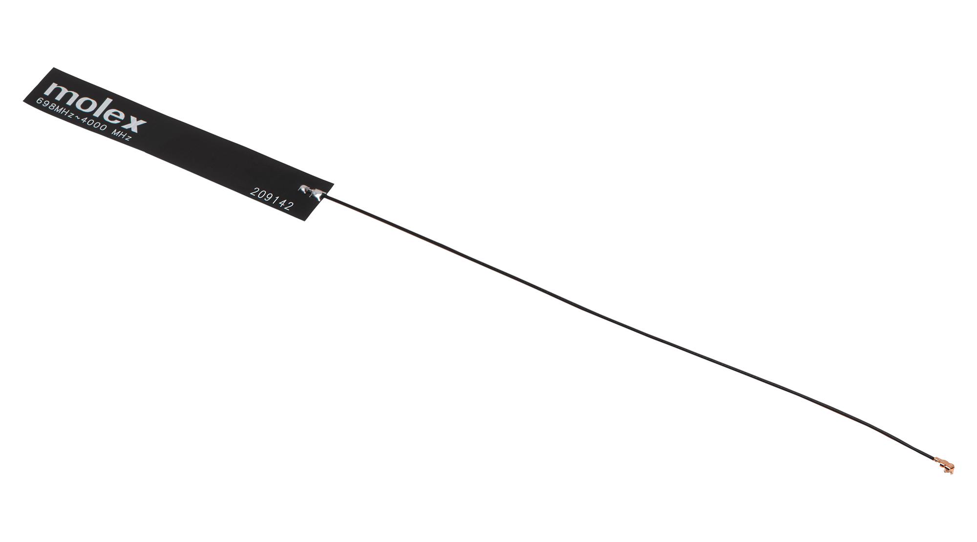 Molex 209142-0180 Cellular/lte Antenna, 3.3-3.8Ghz, 2.7Dbi