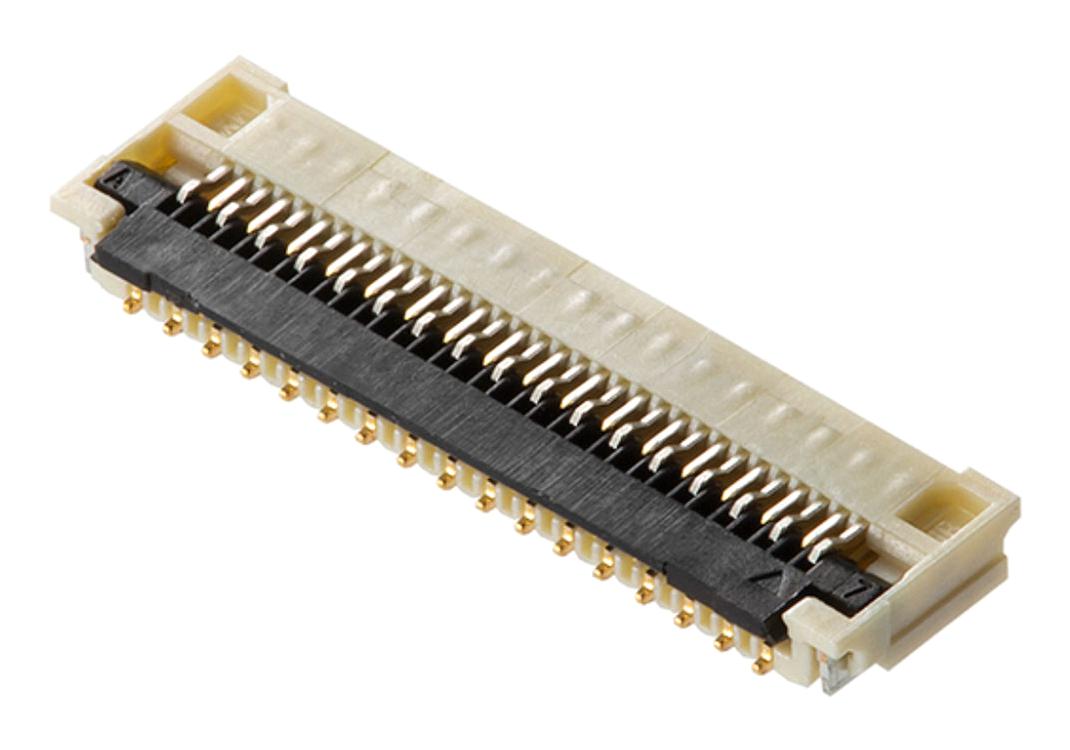 Molex 502078-1710 Connector, Fpc, R/a, 17Pos, 1Row, 0.25mm