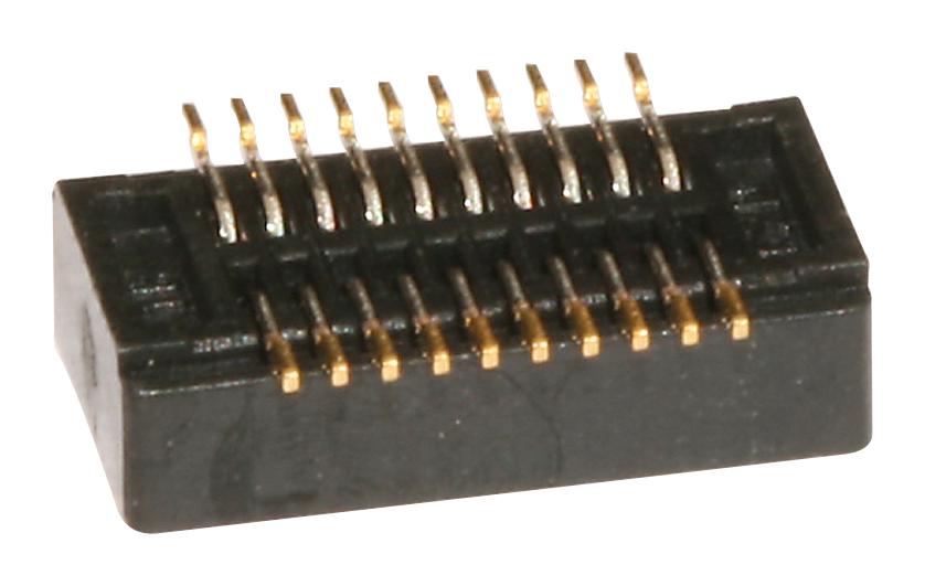 Molex 54102-0504 Mezzanine Connector, Rcpt, 50Pos, 2Row, 0.5mm