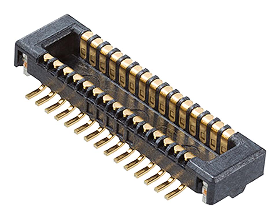 Hirose Bm23Fr0.6-16Ds-0.35V(895) Mezzanine Connector, Rcpt, 16Pos, 2Row/0.35mm