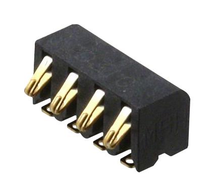 Molex/partner Stock 47615-0001 Batt Modular Contact, Pin, 4Pos, Smd