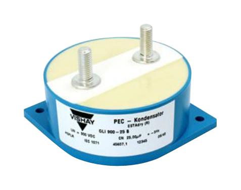 Vishay Gli 900-150 B Capacitor, 150Uf, 900V, Film, Stud