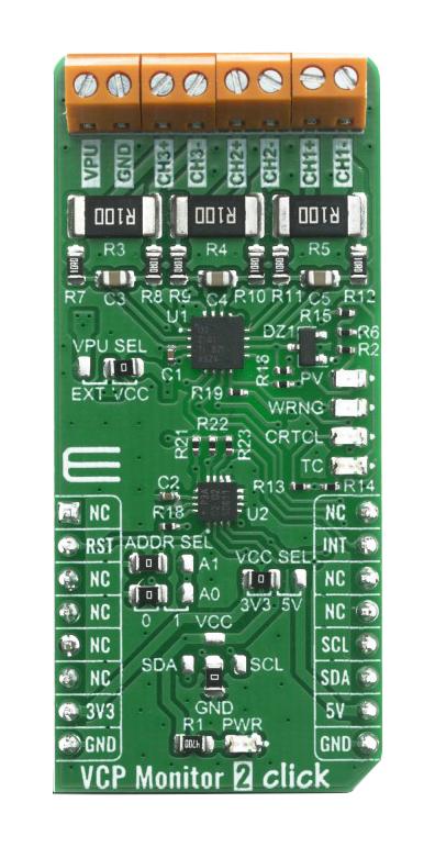 MikroElektronika Mikroe-4126 Click Board, Measurement, I2C, 3.3/5V