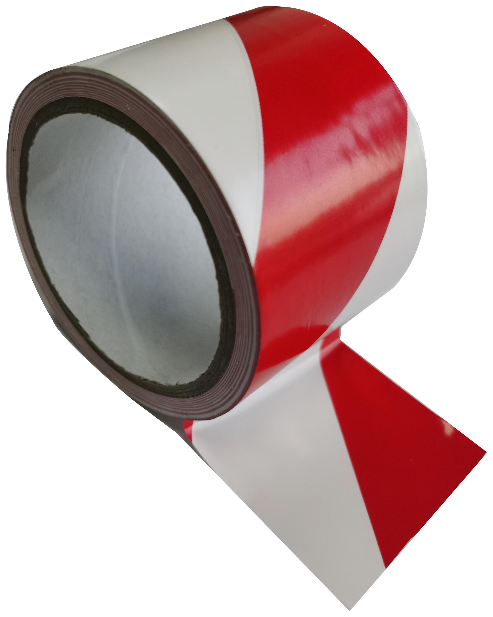 Multicomp Pro Mp005222 Tape, Pvc, 70mm X 22M, White/red