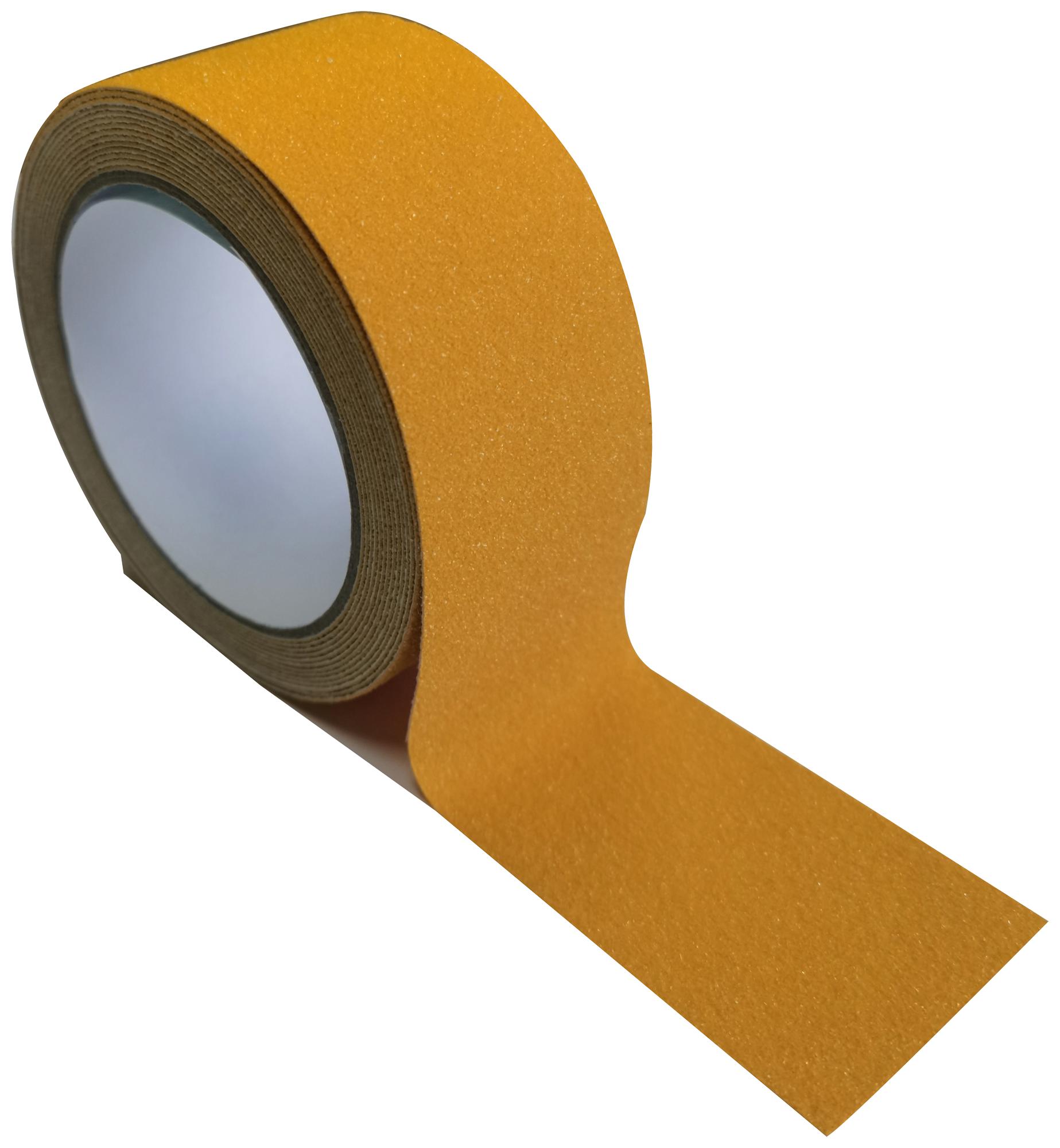 Multicomp Pro Mp005225 Anti-Slip Tape, Pvc, 55mm X 5M, Yellow