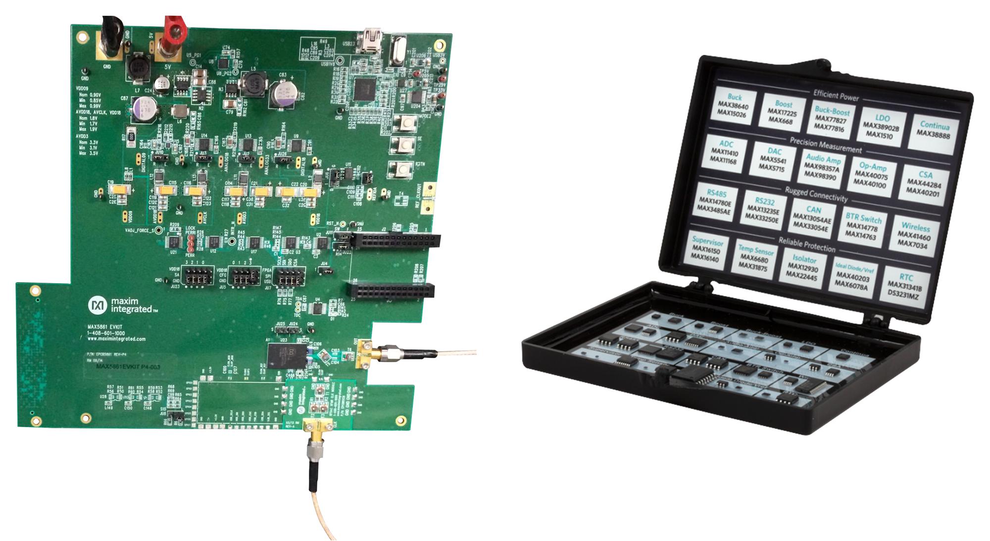 Analog Devices Max5861Evkit#/maxessential01+ Eval Kit, Scqam & Ofdm Cable Modulator