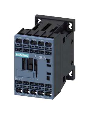 Siemens 3Rh21312Ap00 Contactor, 230Vac, Din Rail/panel