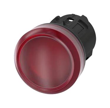 Siemens 3Su10016Aa200Aa0 Actuator, 22mm Indicator Light, Red