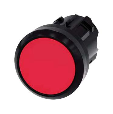 Siemens 3Su10000Ab200Aa0 Actuator, 22mm Pushbutton Switch, Red