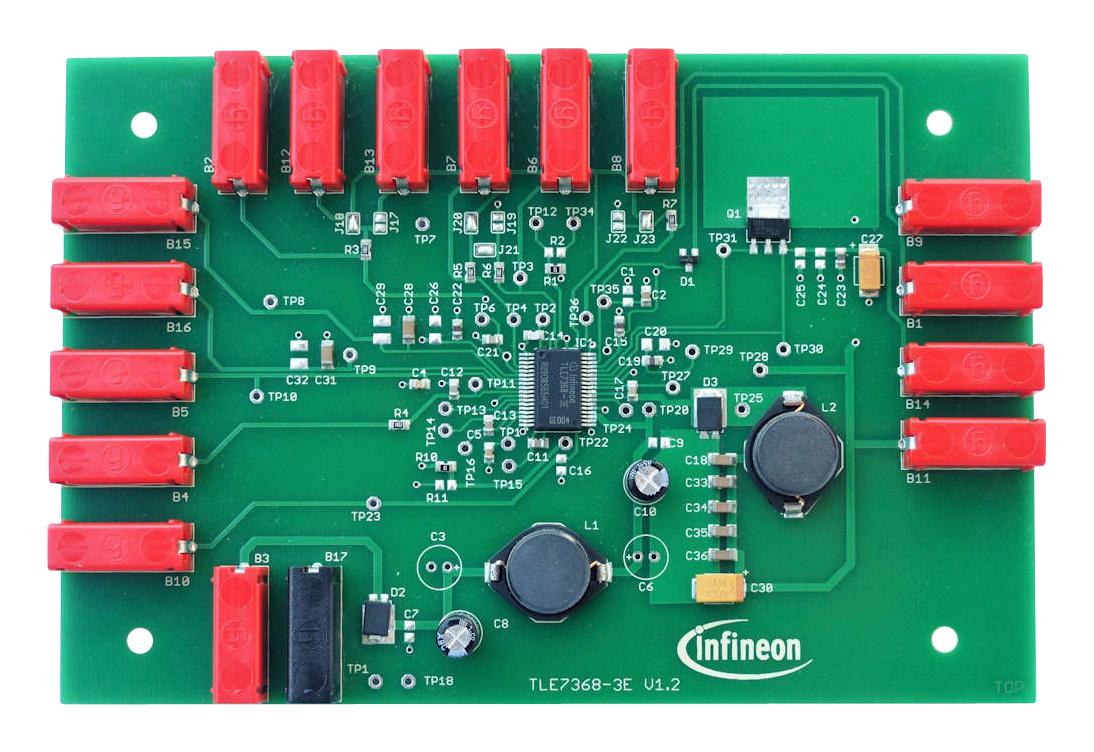 Infineon Demoboardtle73683Etobo1 Demo Board, Power Supply For Tricore Mpu