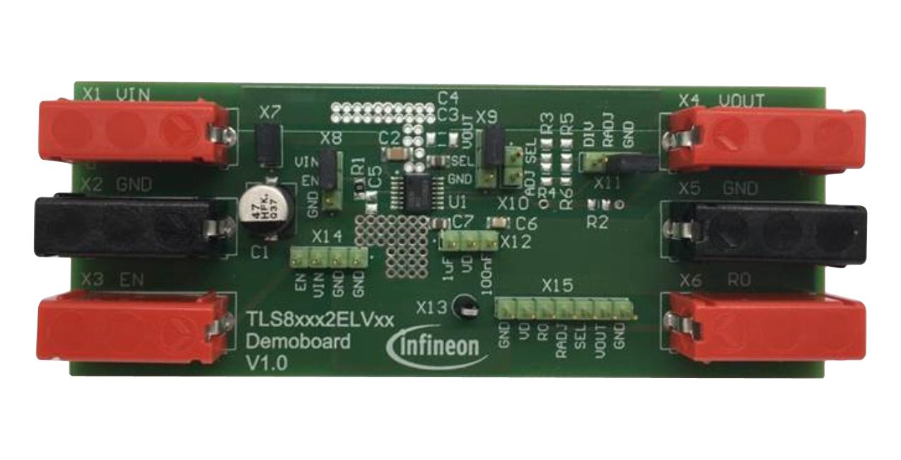 Infineon Tls835B2Elvseboardtobo1 Demo Board, Low Dropout Linear Regulator