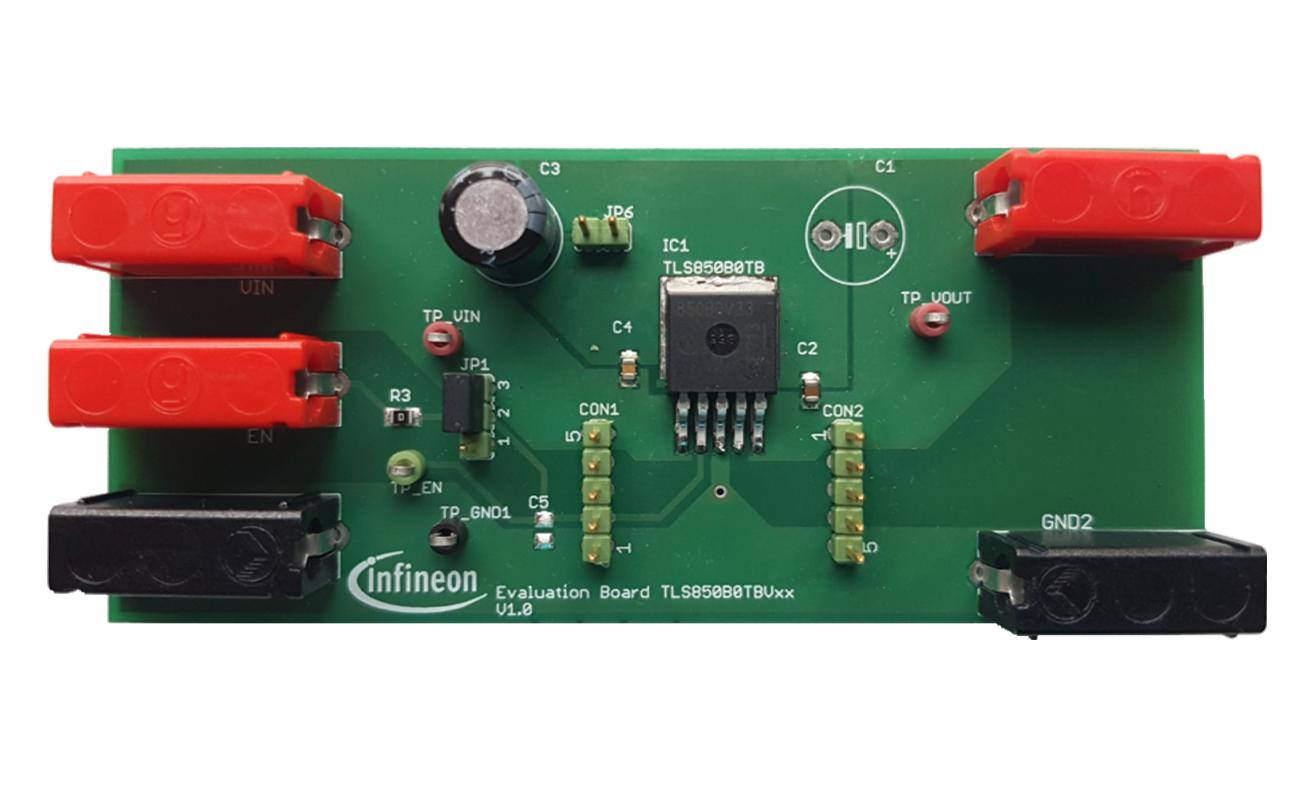 Infineon Tls850B0Tb33Boardtobo1 Demo Board, Low Dropout Linear Regulator