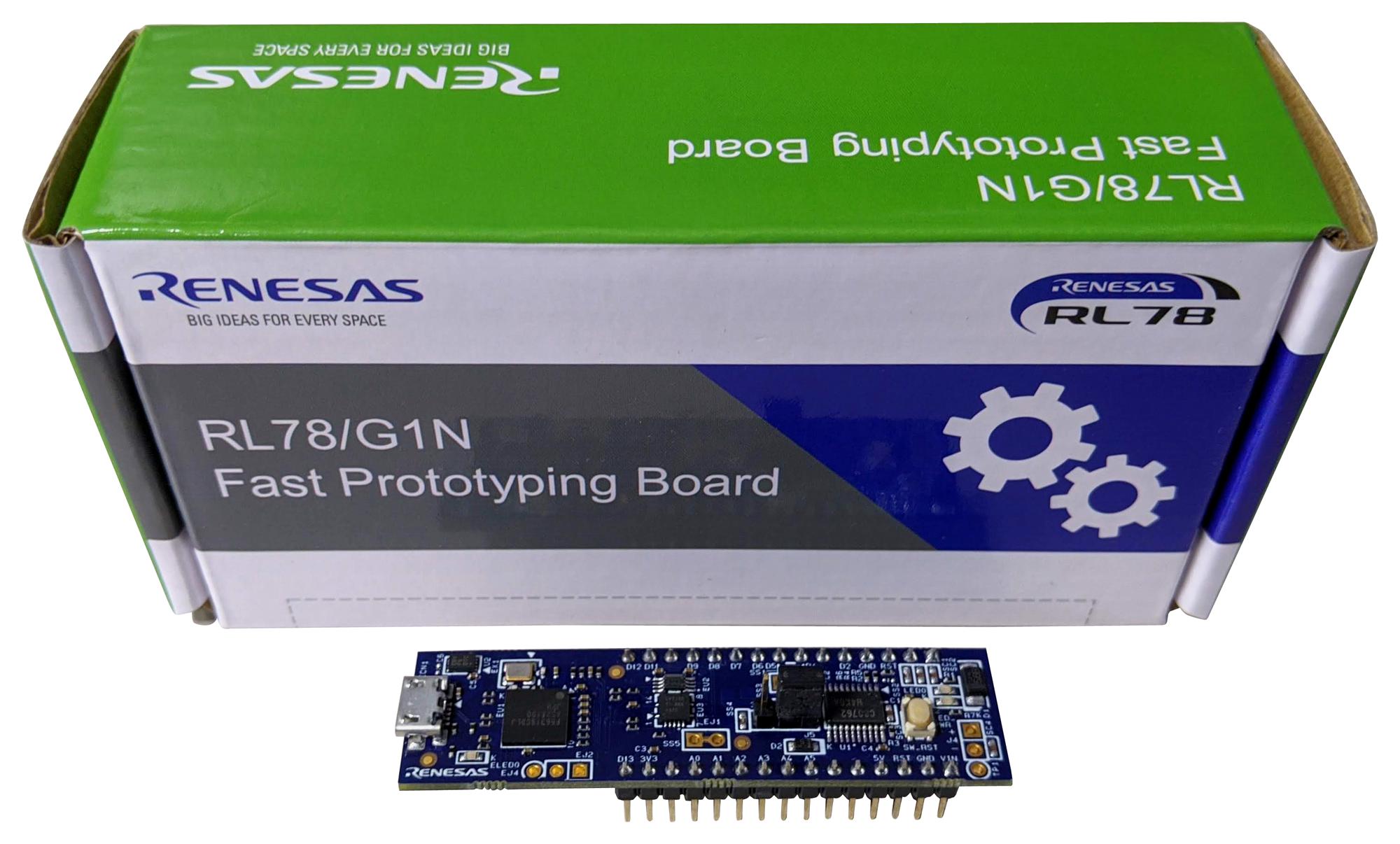 Renesas Rtk5Rlg1N0C00000Bj Prototyping Board, 16Bit, Rl78/g1N