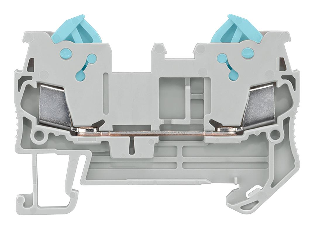 Siemens 8Wh3000-0Ae00 Dinrail Terminal Block, 2Way, 16Awg, Gry