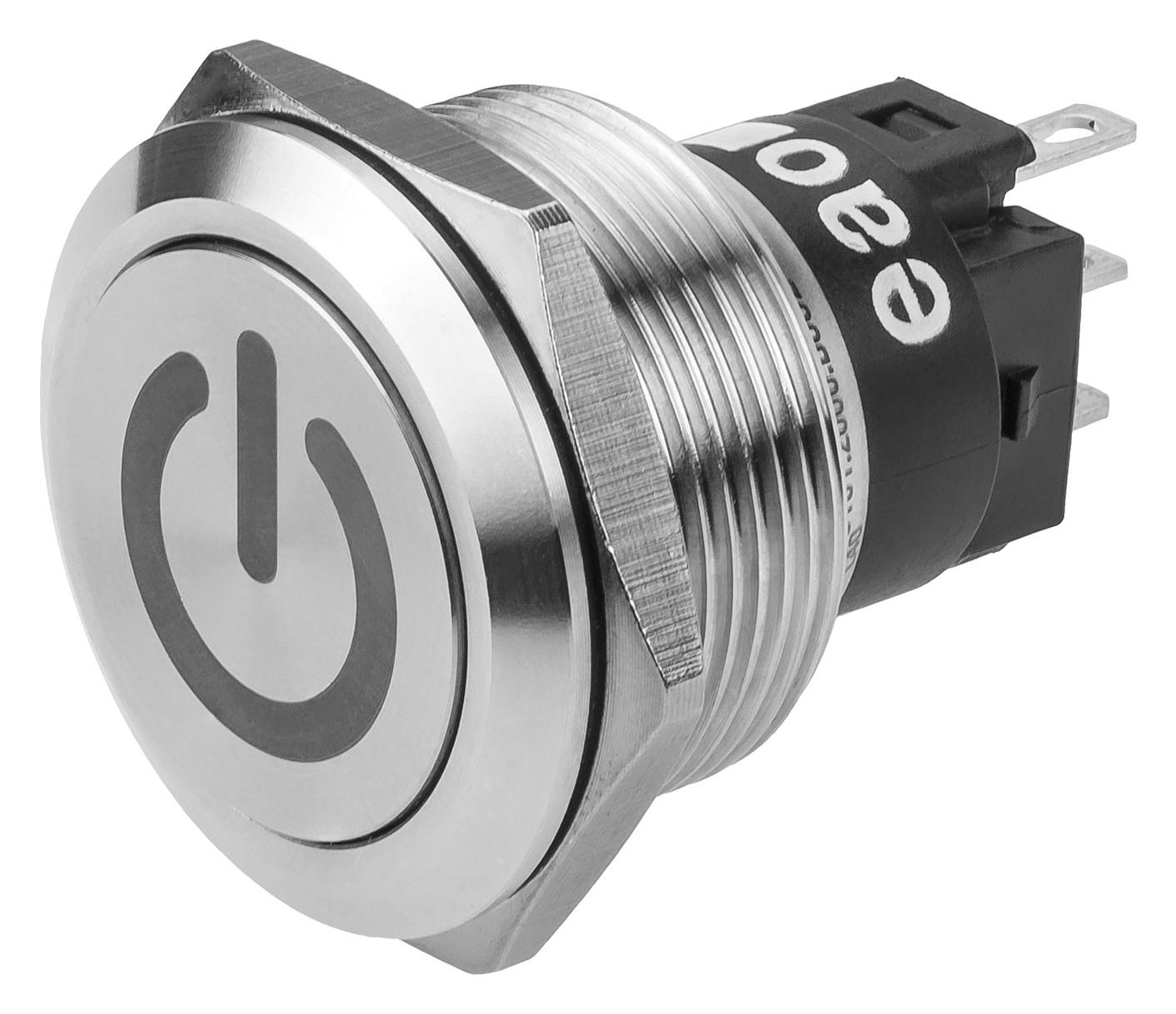 EAO 82-6151.2000.b002 Anti Vandal Sw, Spdt, 3A/240V, 22mm