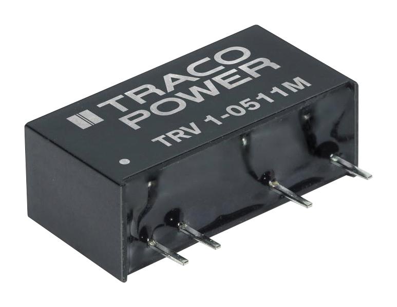 TRACO Power Trv 1-0511M Dc-Dc Converter, 5V, 0.2A