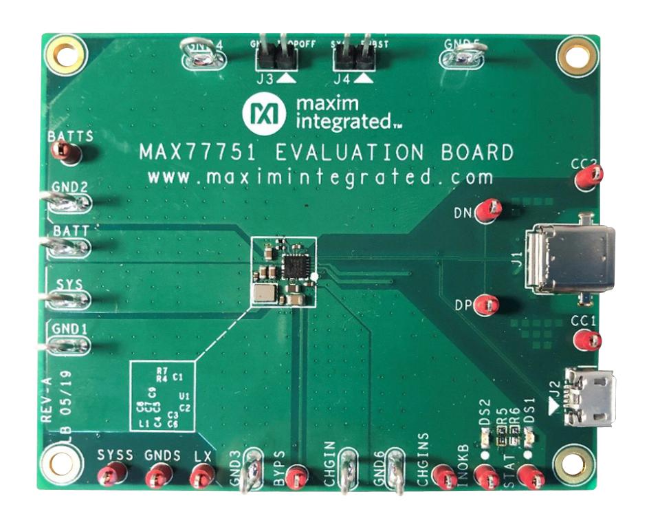 Analog Devices Max77751Cevkit# Eval Kit, Usb Type-C Autonomous Charger