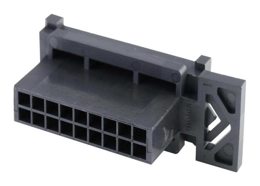 Molex/partner Stock 44300-1800 Connector Housing, Plug, 18Pos, 3mm