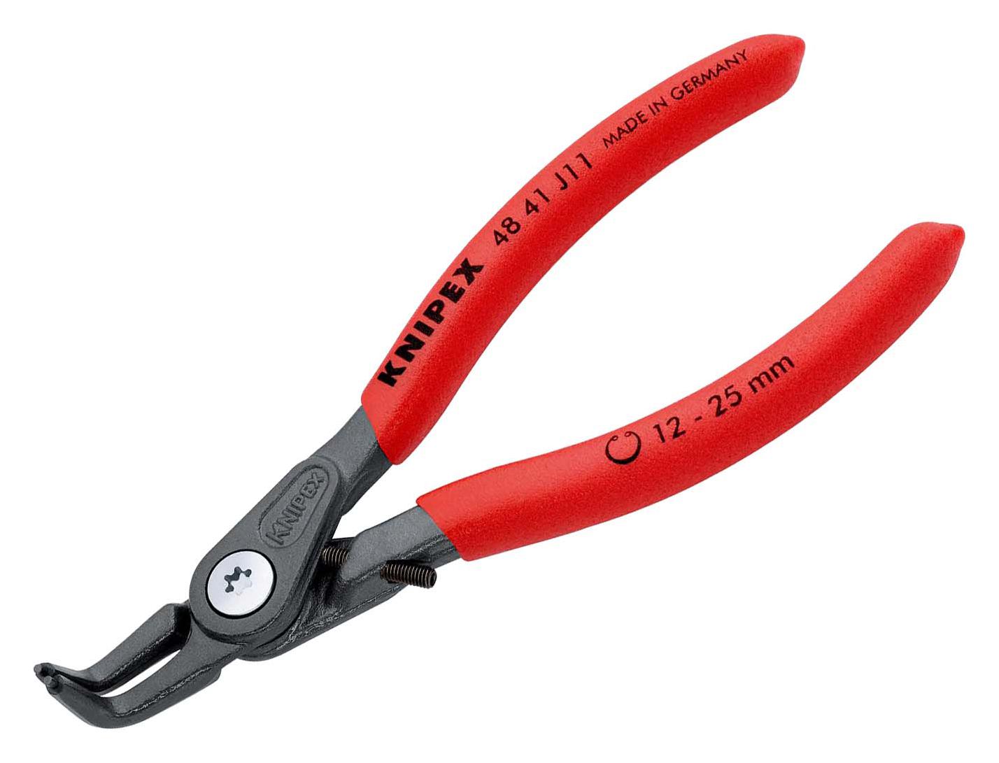 Knipex 48 41 J11 Circlip Plier, 130mm, Grey Atramentized