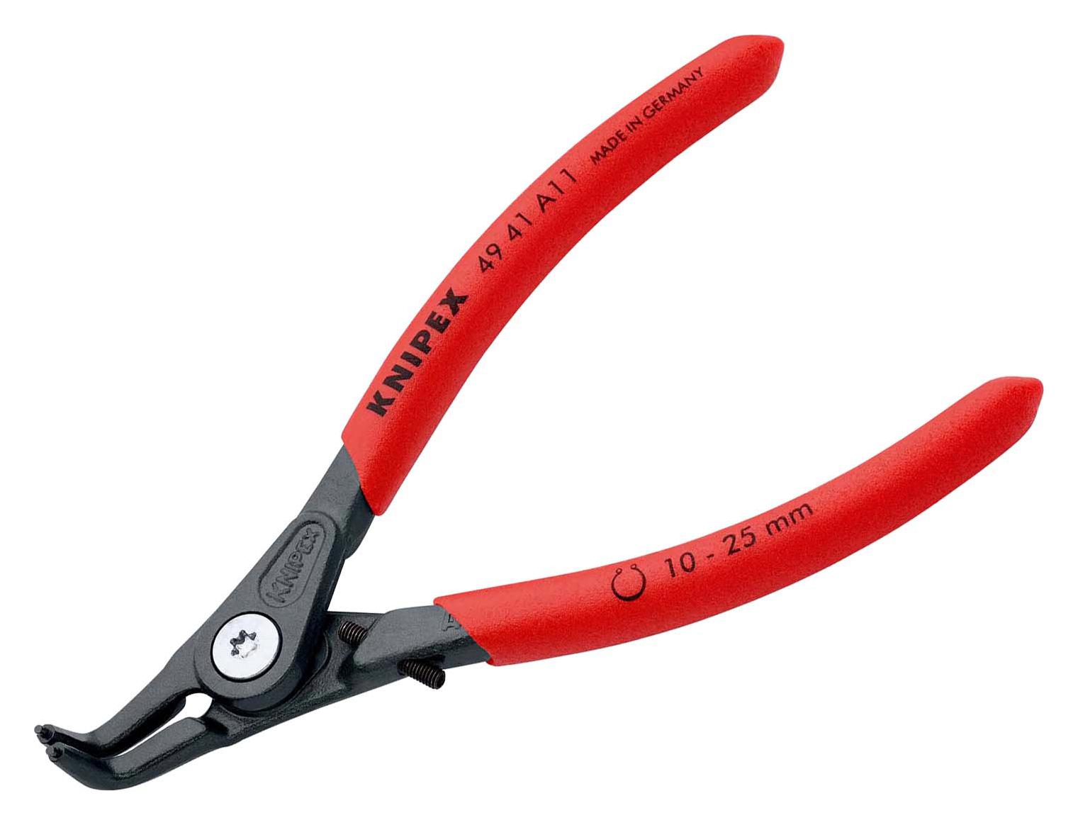 Knipex 49 41 A11 Circlip Plier, 130mm, Grey Atramentized