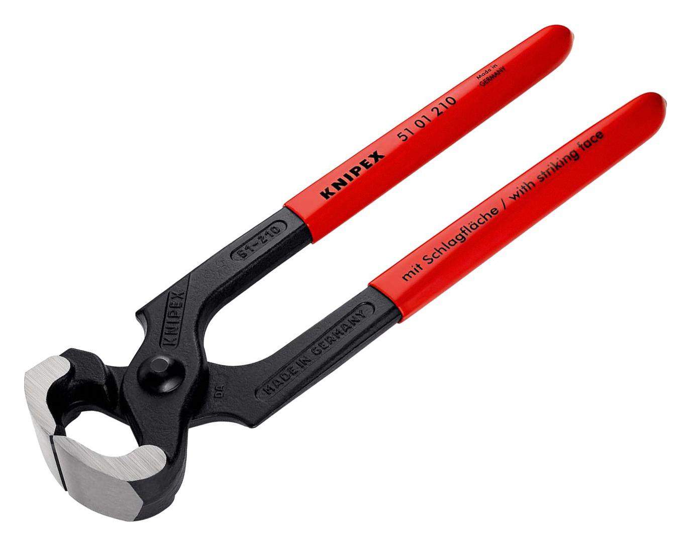 Knipex 51 01 210 Hammerhead Carpenter Pincer, 210mm