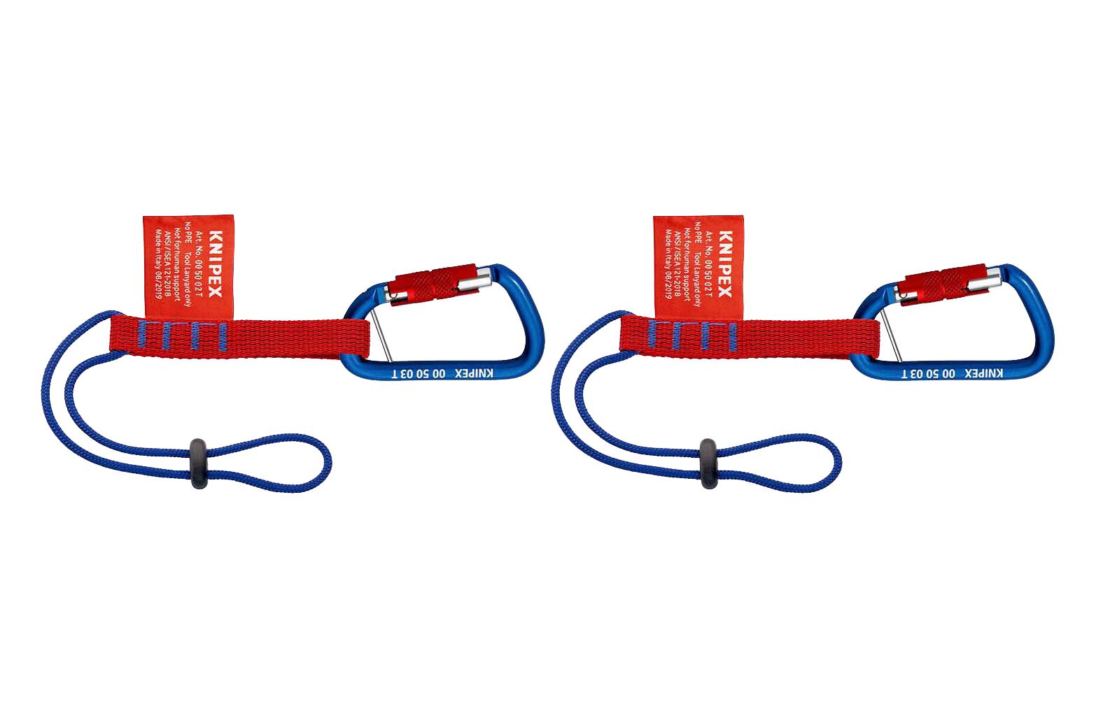 Knipex 00 50 06 T Bk Tethering System Set, Construction, 2Pc